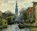 Canal en Ámsterdam Claude Monet